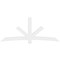 Ekena Millwork Alberta Architectural Grade PVC Gable Bracket, 108"W x 45"H x 4"D x 6"F, 10/12 Pitch GBP108X45X0406ALB00 - alternate 4